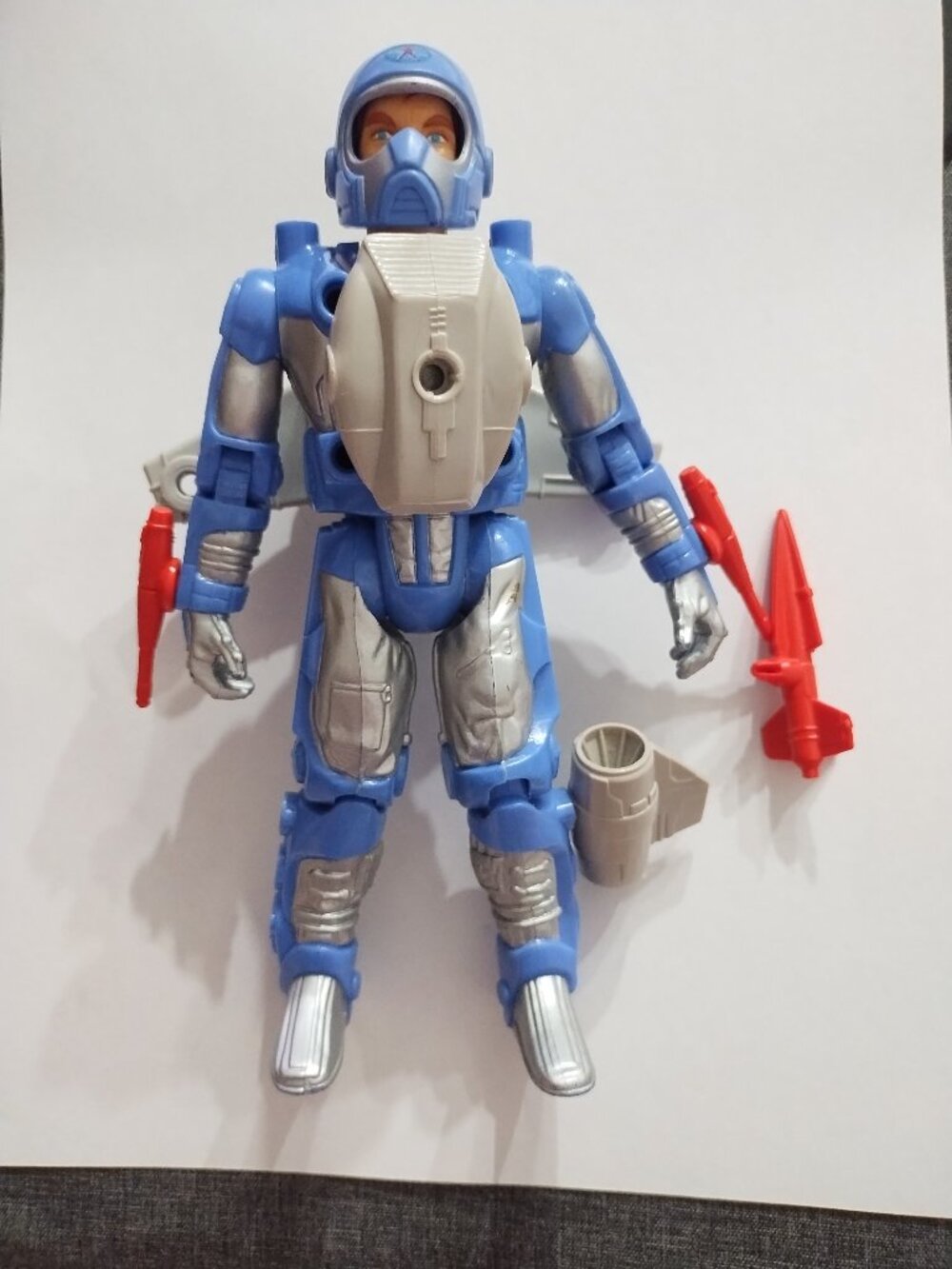 Vintage Centurions Ace McCloud action figure 1986 Kenner with some accessories
